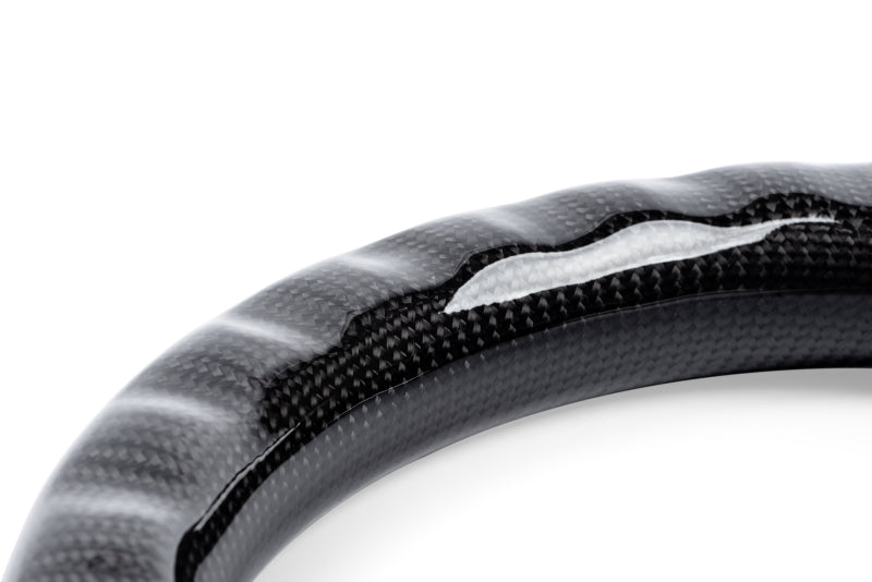 APR 15-26 Volkswagen Golf R/GTI/Jetta (MK7) Carbon Fiber/Red Stitch Steering Wheel (For Paddles)