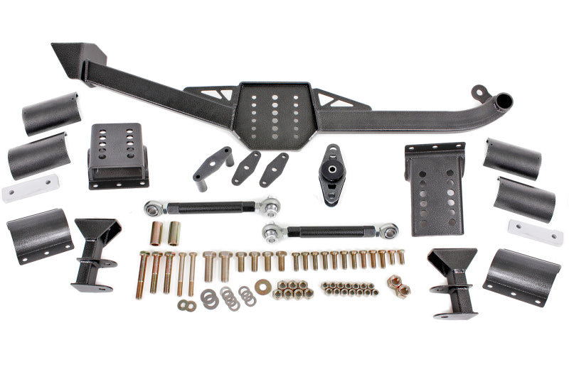BMR 1993-2002 F-Body Body Mount Watts Link - Black Hammertone