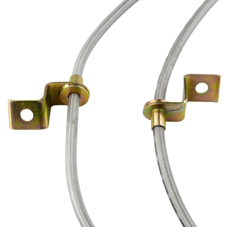 Goodridge 05-14 Ford Mustang (w/ABS) Stainless Steel Brake Line Kit 12364