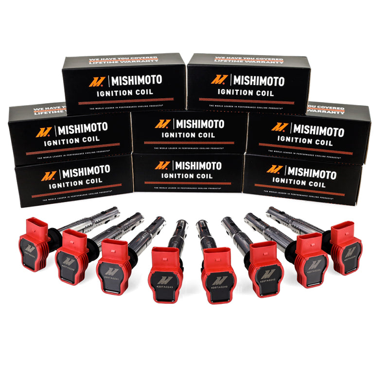 Mishimoto 06-08 VW/Audi Eight Cylinder Ignition Coil Set - #MMIG-VW-0608