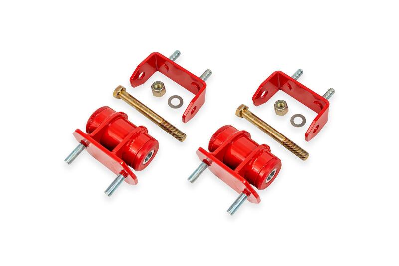 BMR 2005-2013 Chevrolet Corvette C6 Polyurethane Transmission/Differential Mount - Red