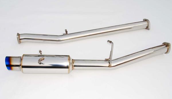 Invidia HS02SW1GRT 02-07 Subaru WRX/STI Racing Titanium tip cat-back Exhaust