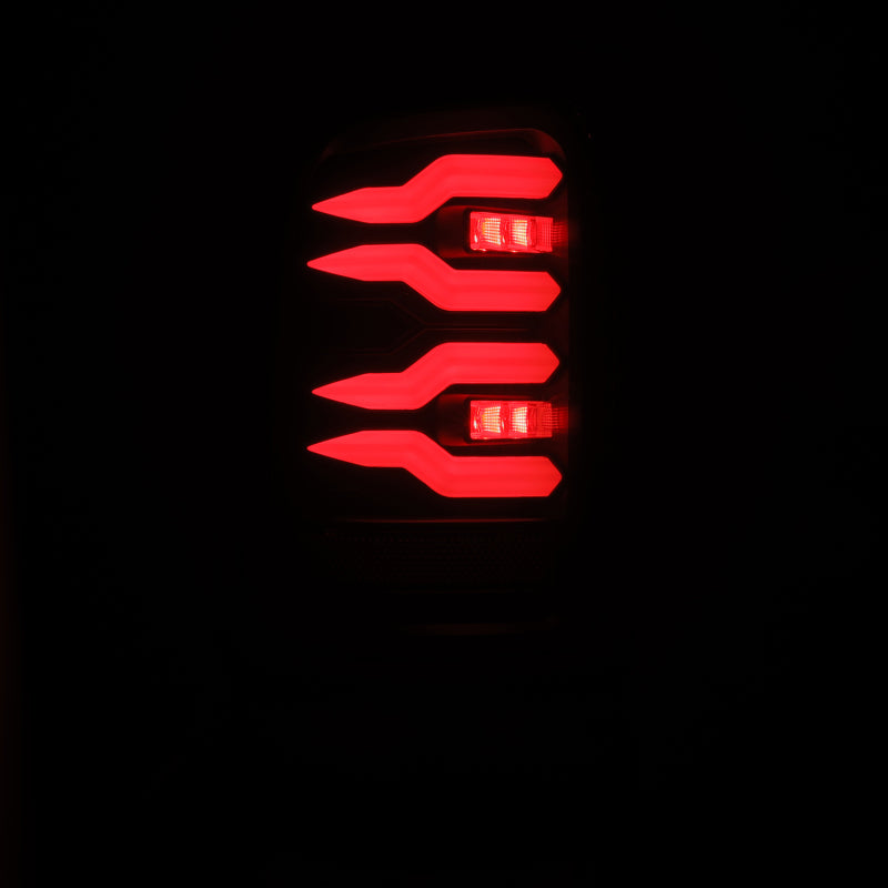 AlphaRex 643002 94-01 Dodge Ram 1500/2500/3500 LUXX-Series LED Tail Lights - Black