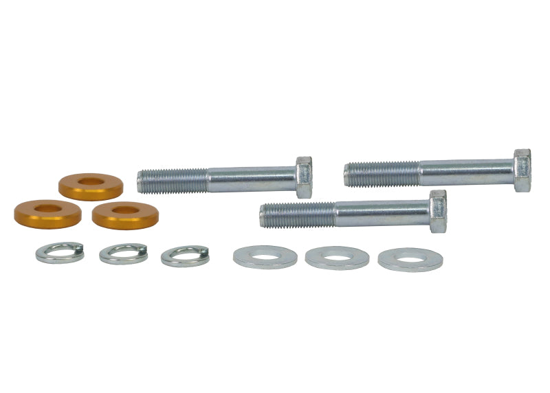 Whiteline KCA405 Front Bump-Steer Kit for 2004-2013 Mazda 3, 2004-2012 Volvo S40, 2006-2013 Volvo C70 and More