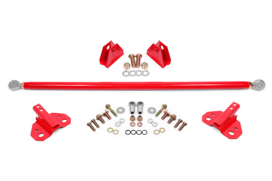 BMR 2015-2023 Ford S550 Mustang Shock Mount Kit - Red