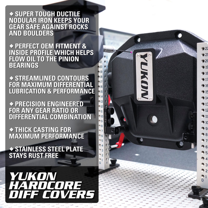 Yukon Gear & Axle YHCC-F9.75 for 97-17 Ford E150 9.75in Rear Differentials Hardcore Cover