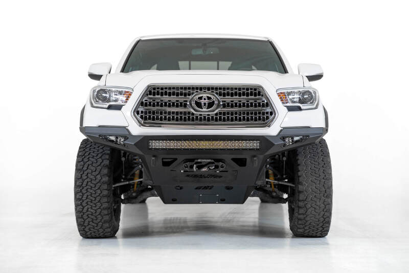 Addictive Desert Designs for 16-19 Toyota Tacoma Stealth Fighter Front Bumper w/ Winch Mount