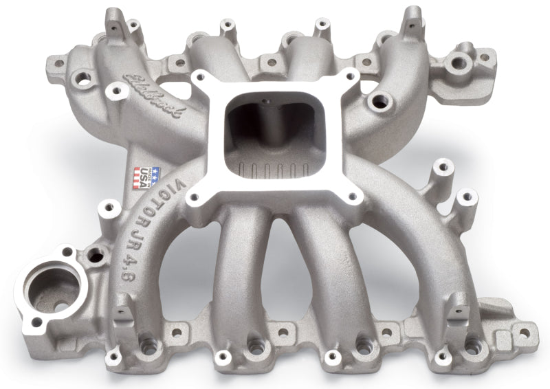 Edelbrock 28385 Victor Jr EFI Intake Manifold for Ford 4.6L SOHC