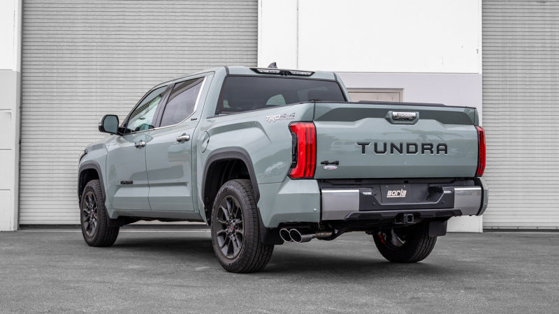 Borla 140939 22-24 Toyota Tundra 3.4L V6 (Inc. Hybrid) Ext. Cab/STD Bed/145.7in WB S-Type Cat-Back - Chrome - #140939