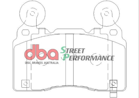 DBA 16-21 Tesla S SP Performance Rear Brake Pads