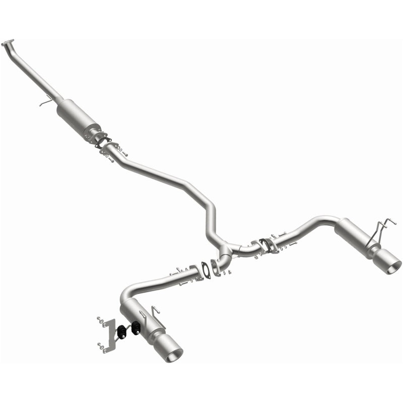 MagnaFlow 19313 16-18 Honda Civic L4 2.0L Street Series Cat-Back Exhaust w/ Polished Tips - #19313
