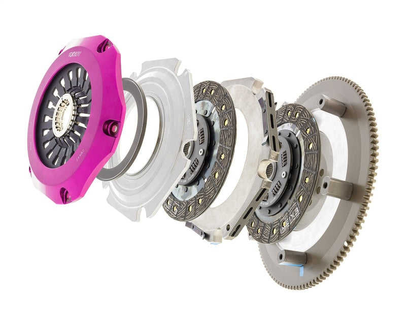 Exedy for 04-17 Subaru WRX STI EJ255/EJ257 2.5L Twin-Organic Clutch Kit