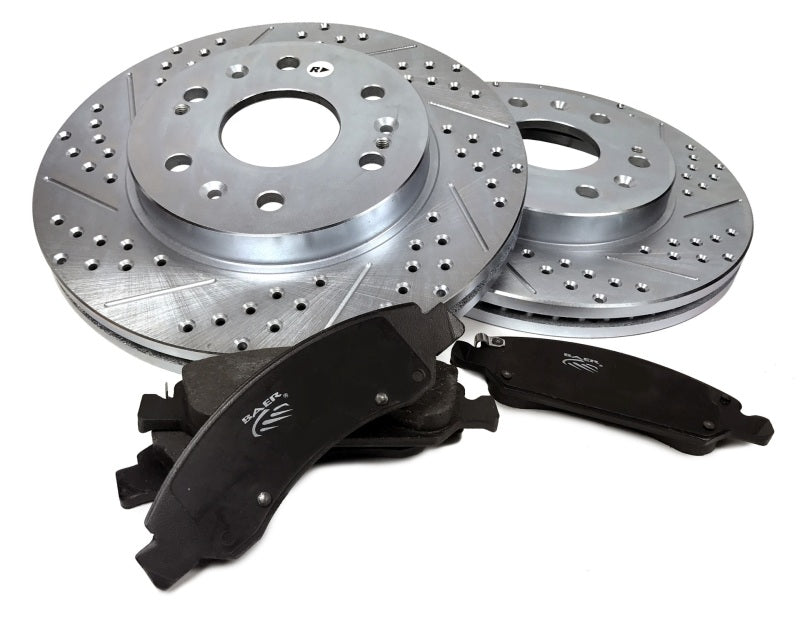 Baer Brakes 07-14 Cadillac Escalade Claw Rotor & Pad Combo Kit - Rear