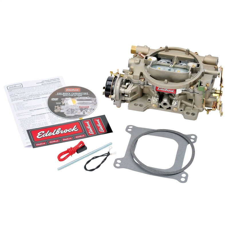 Edelbrock 1409 Marine Series 600 CFM 4-Barrel Carburetor Electric Choke