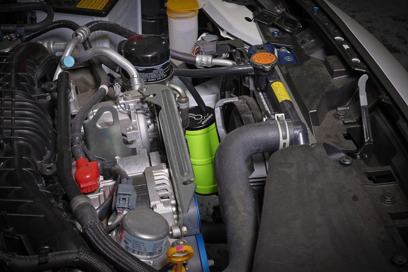 PERRIN 02-26 Subaru WRX / 04-21 STI / 13-26 BRZ/GR86/FRS/86 Coolant Overflow Tank - Neon Yellow