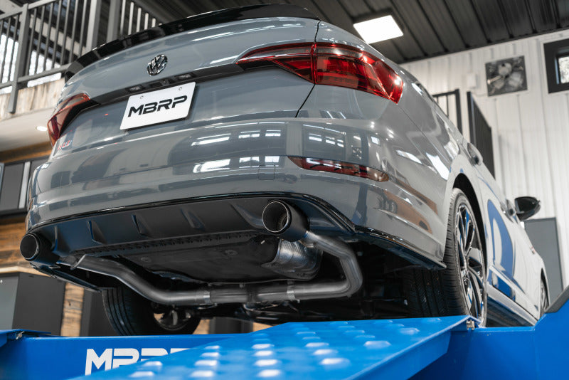 MBRP S46083CF Armor Pro Cat-Back Exhaust - Dual Rear Exit | 2019-2021 Volkswagen Jetta GLI 2.0L