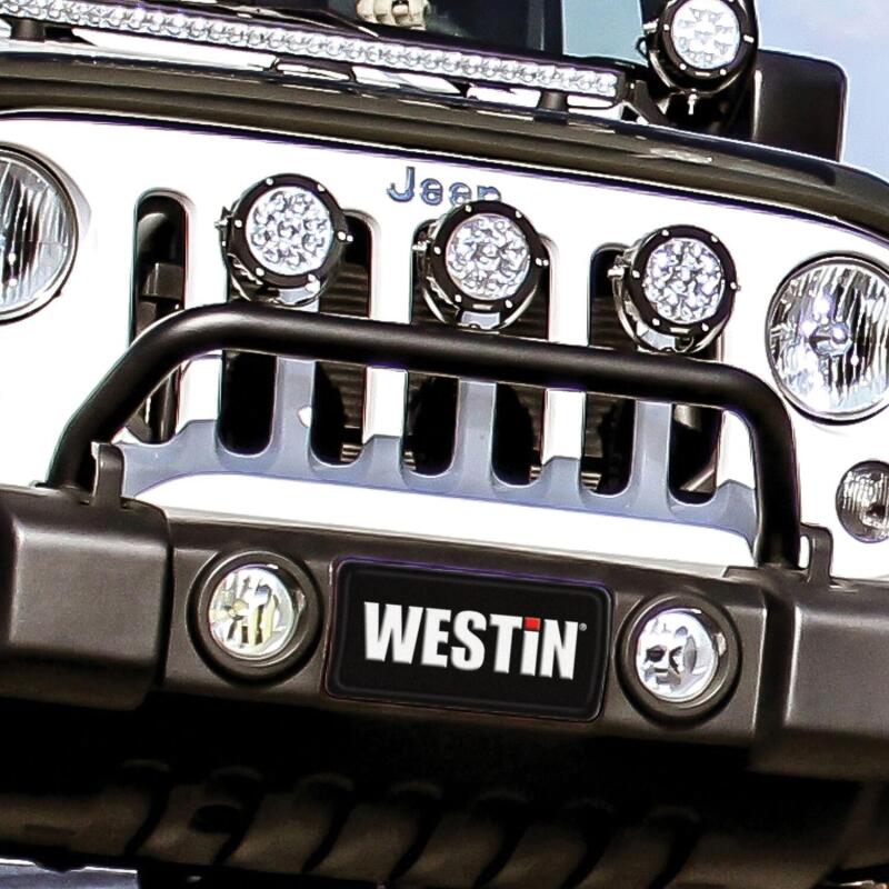 Westin 62-41055 Snyper Bumper Mount Light Bar for 2007-2018 Jeep Wrangler Textured Black