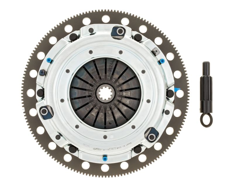 Exedy for 1996-10 Mustang 4.6L Organic 10 Teeth 8 Bolt Twin Disc Clutch