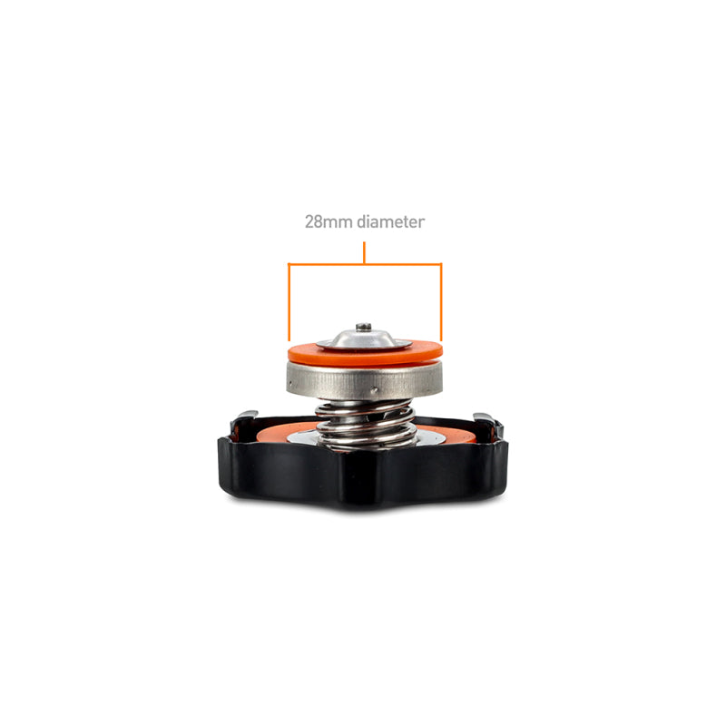 Mishimoto High-Pressure 1.3 Bar Radiator Cap Small Non-Directional - #MMRC-13-SMC