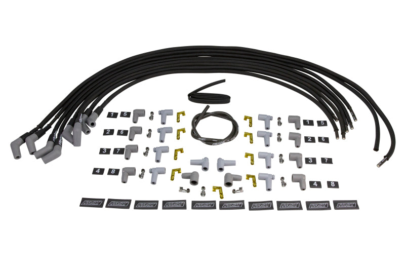 FAST 295-0083 FireWire Universal 8-Cylinder Wire Set with Sleeve 45 Degree Plug