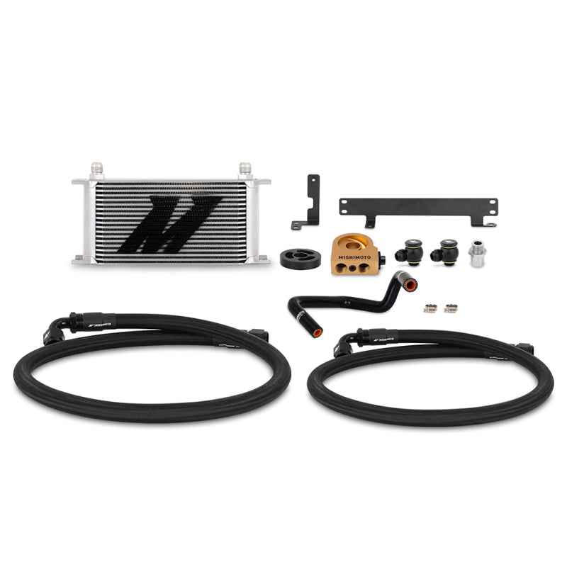 Mishimoto 2022+ Subaru WRX Thermostatic Oil Cooler Kit - Silver - #MMOC-WRX-22TSL