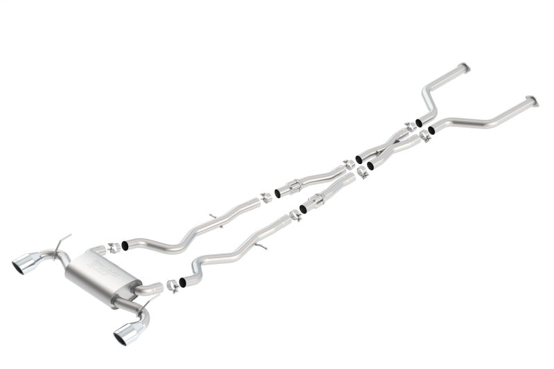 Borla 140703 2017 Infiniti Q60S 3.0T V6 S Type Catback Exhaust - #140703