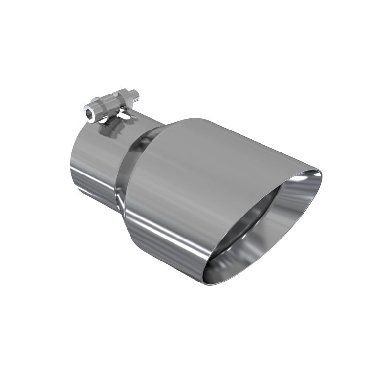 MBRP T5151 Exhaust Tip - 4.5" OD; Dual Wall Angled; 3" inlet; 8" length | T304 Stainless