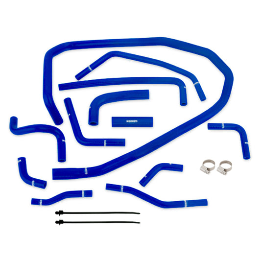 Mishimoto 2015 Subaru WRX Blue Silicone Radiator Coolant Ancillary Hoses Kit - #MMHOSE-WRX-15ANCBL