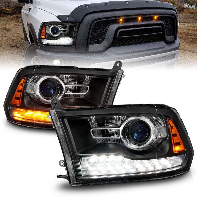 ANZO 2011-2018 RAM 1500 LED Projector Headlights