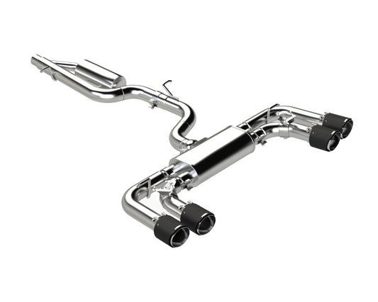 MBRP 2022 VW Golf R MK8 T304 3in Cat-Back, - Carbon Fiber Tip