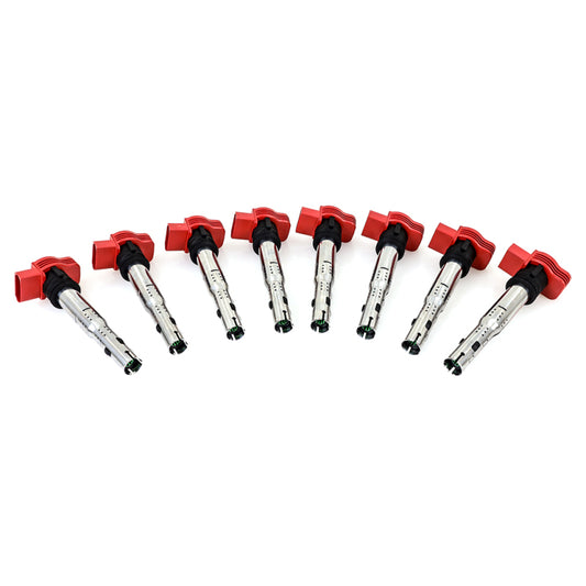 Mishimoto 06-08 VW/Audi Eight Cylinder Ignition Coil Set - #MMIG-VW-0608