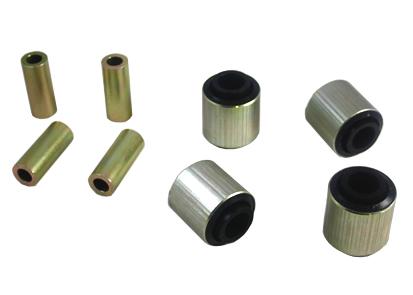 Whiteline W61705A Rear Trailing Arm Upper & Lower Bushing for 1987-2004 Nissan Pathfinder, 1997-2003 Infiniti QX4
