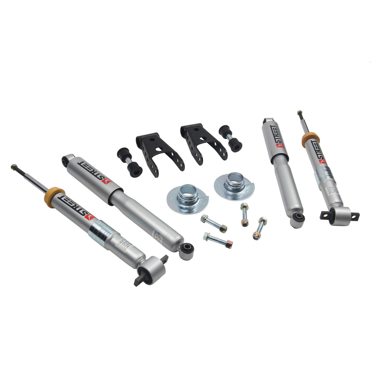 Belltech 2015-2017 for Ford F-150 +1in to -3in Front 2in Rear Lowering Kit