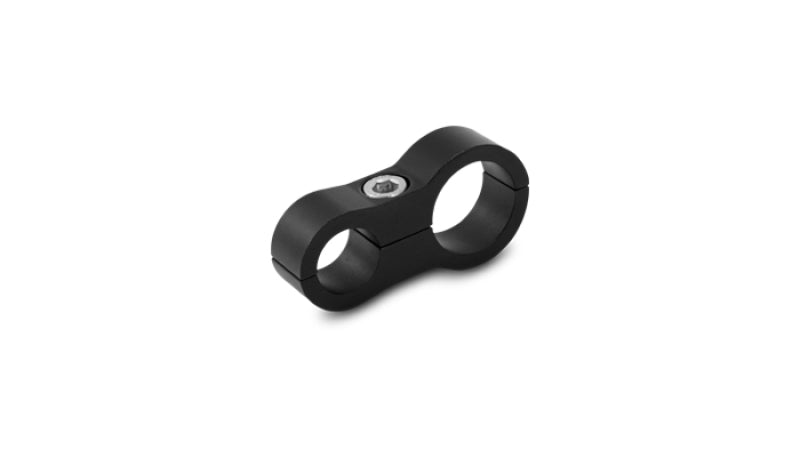 Vibrant Aluminum Line Separator Bracket w/One 11/16in (17.5mm) ID - One 13/16in