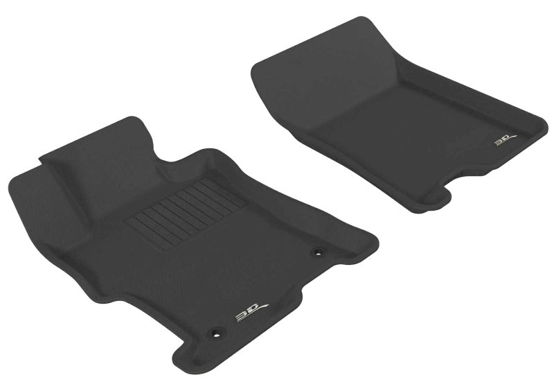 3D MAXpider Kagu Front Floor Mats for 2008-2012 Honda Accord