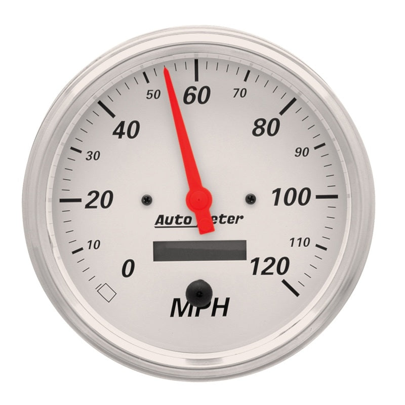 AutoMeter 1303 Gauge Kit 2-Piece Quad & Speedometer 5in Arctic White