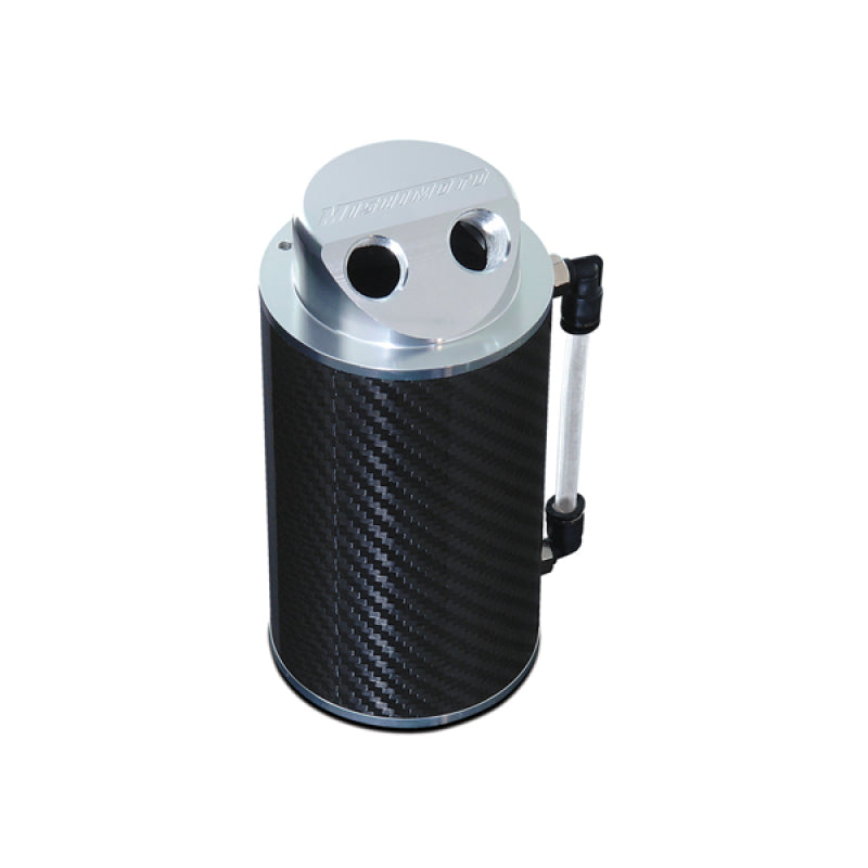 Mishimoto Carbon Fiber Oil Catch Can 10mm Fittings - #MMOCC-CF