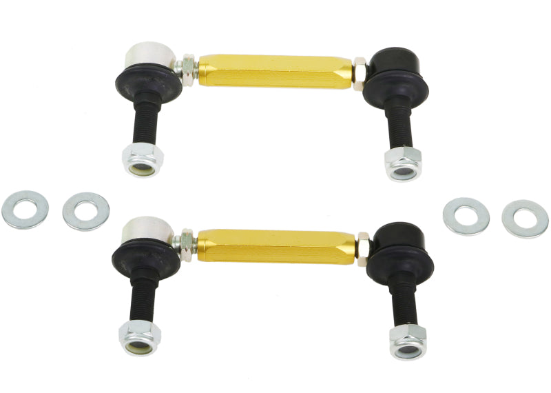 Whiteline KLC180-135 Universal (25mm 30mm) Adjustable Heavy Duty Ball Joints Sway Bar Link for 2005-2021 Nissan Frontier, 2003-2014 Volvo XC90, 2001-2009 Volvo S60 and More