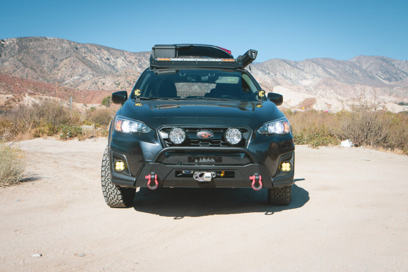 Body Armor 4x4 (SU-19339) HiLine Front Winch Bumper - Compatible with 2018-2021 Crosstrek.