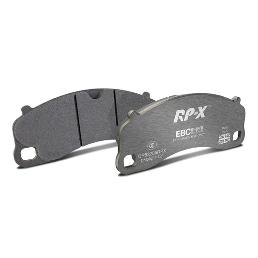 EBC Racing 13-15 Porsche 911 (991) (Cast Iron Rotor Only) 3.8L GT3 RP-X Front Brake Pads DP82206RPX