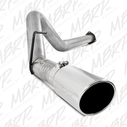 MBRP Ford 6.7L F-250/350/450 4in Filter Back Alum and Down Pipe Exhaust