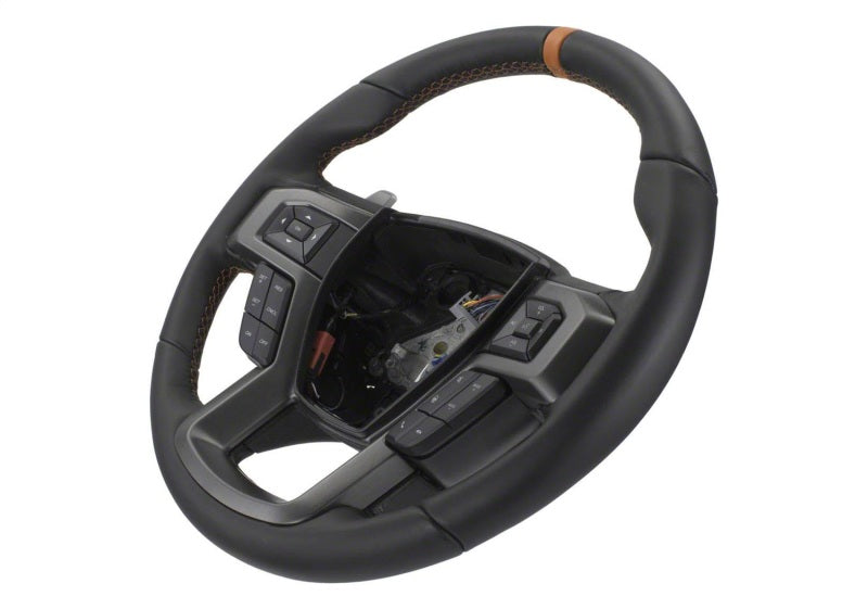 Ford Racing for 2015-2017 F-150 Raptor Performance Steering Wheel Kit - Orange Sightline