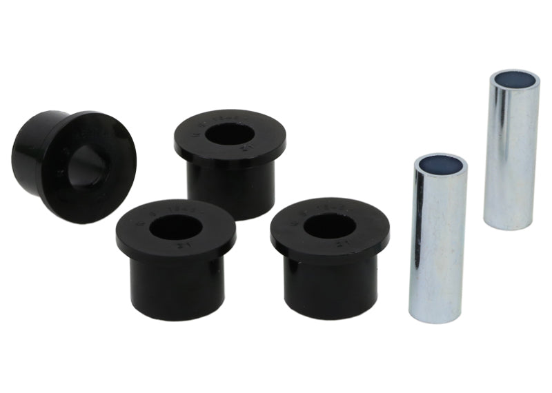Whiteline W71646 Rear Spring Eye Front Bushing for 1986-1994 Nissan D21, 1998-2004 Nissan Frontier, 2000-2004 Nissan Xterra