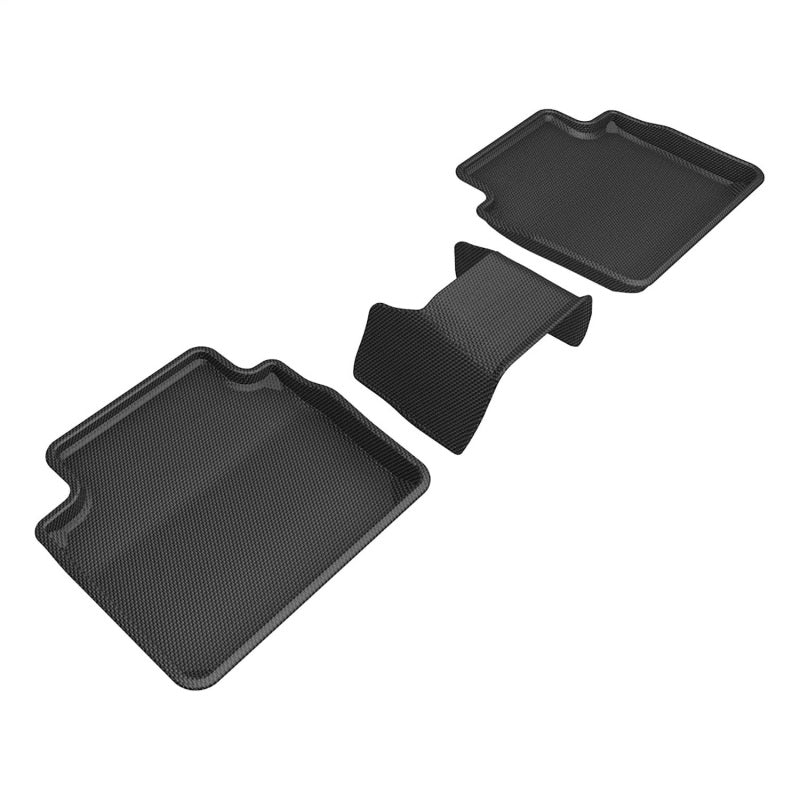 3D MAXpider Kagu Rear Floor Mats for 2023-2024 Mazda CX-50