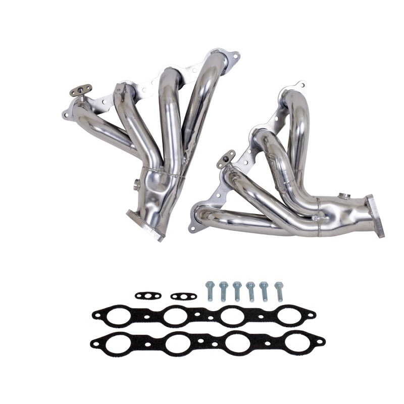 BBK Performance 40000 Shorty Headers 1-3/4 Silver Ceramic for 1997-1999 Chevrolet Corvette LS1