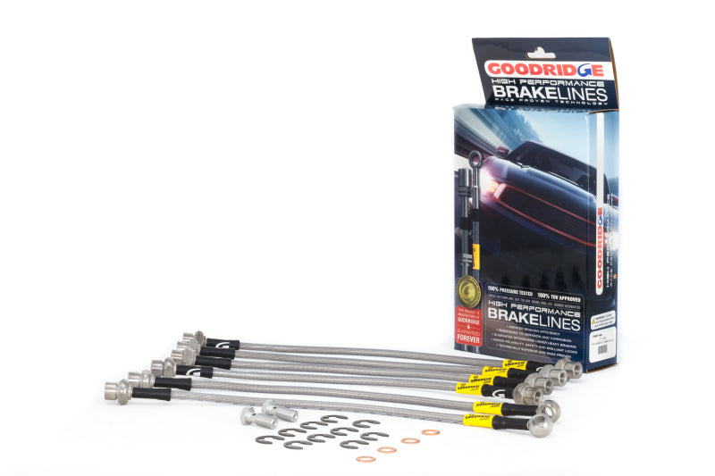 Goodridge 08+ Toyota Tundra 2/4WD Brake Lines 21196