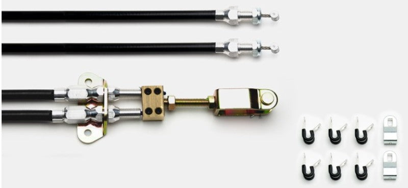 Wilwood Universal Parking Brake Cable Kit Disc/Drum Combination Parking Brake & MC4 w/ Clevis - #330-9371