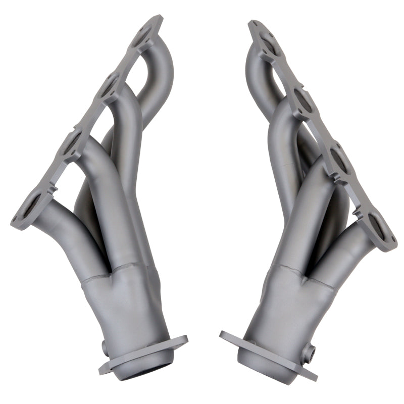 BBK Performance 4019 Shorty Headers 1-7/8 Titanium Ceramic for 2011-2023 Chrysler 300, Dodge Charger / Challenger (6.4L Hemi / 6.2L Supercharged Hemi)