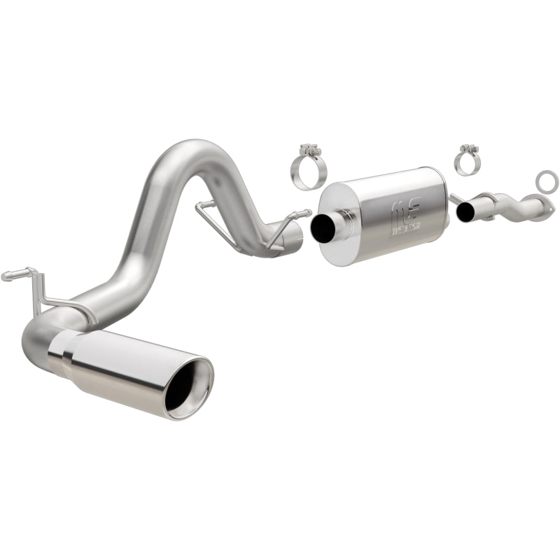 MagnaFlow 19291 Cat-Back 2016 Toyota Tacoma 3.5L V6 SS 3in Single Pass Side Exit Rear 4in Tip - #19291
