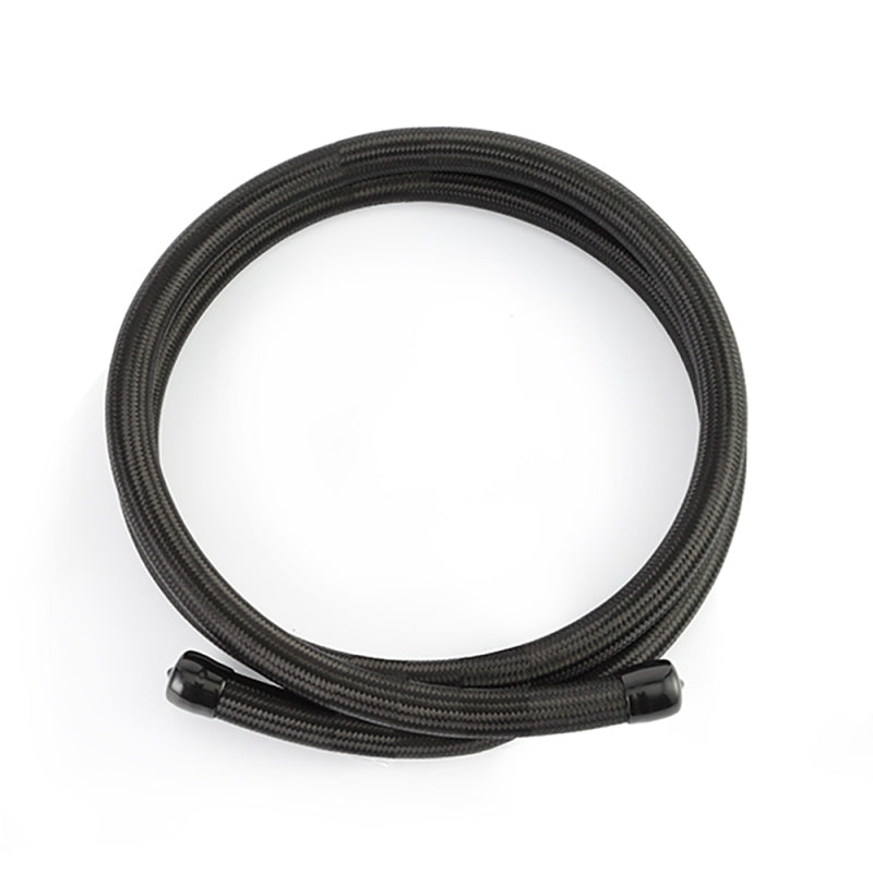 Mishimoto 6Ft Stainless Steel Braided Hose w/ -10AN Fittings - Black - #MMSBH-1072-CB